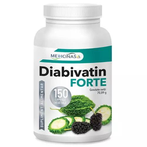 Diabivatin Forte 150 cps, Medicinas